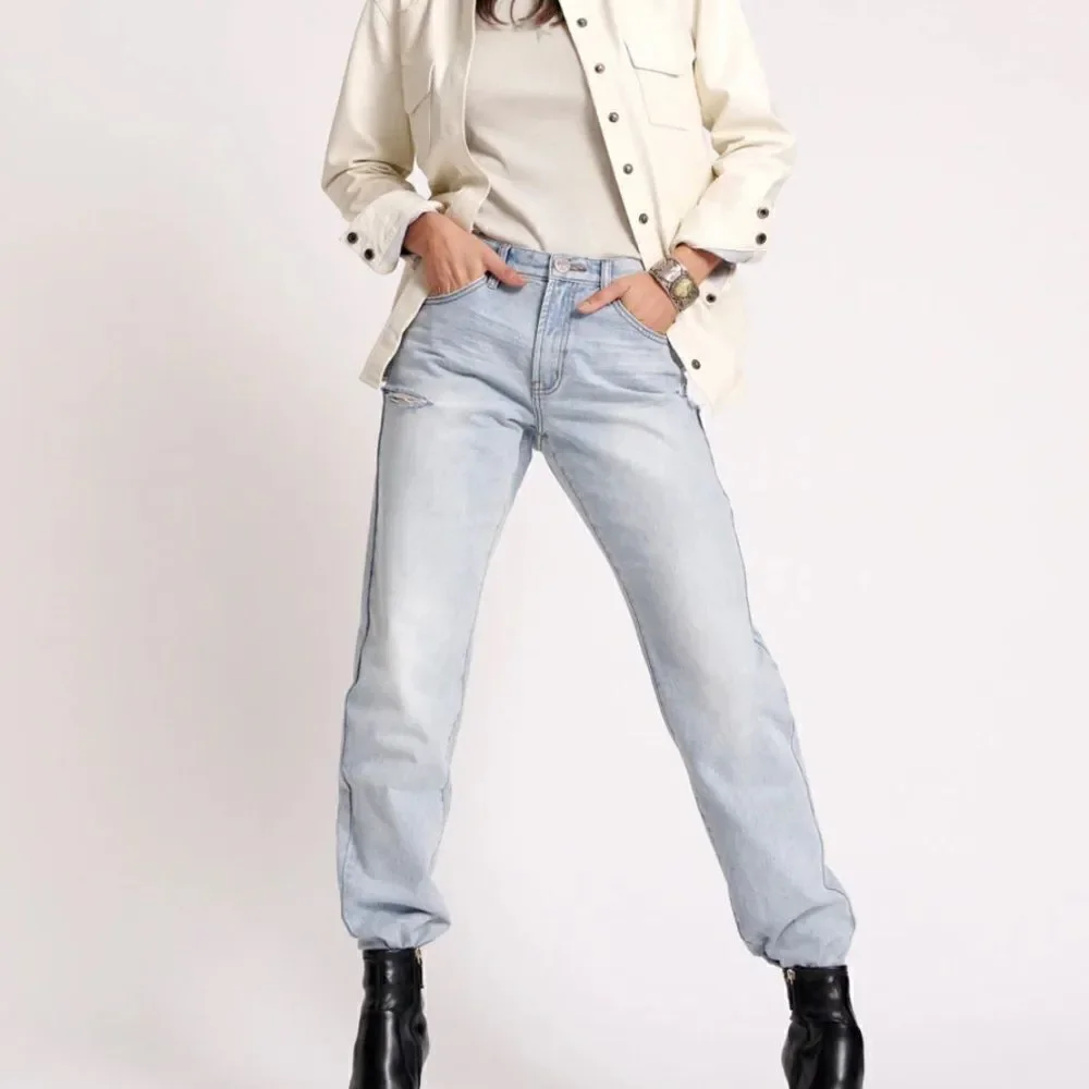 One Teaspoon 1982S High Waist Balloon Denim Jeans Dream 24 NWT